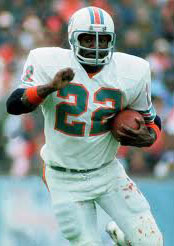 Dolphins RB Mercury Morris